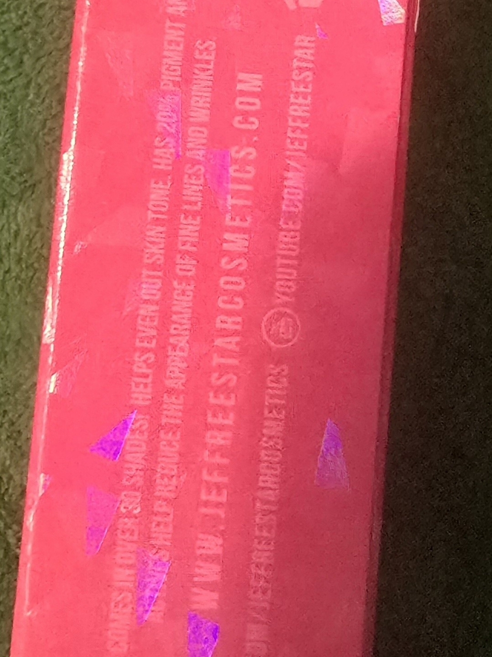Jeffree Star Lavendar Concealer. Its really Good To Hide Those Undertones